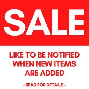 LOWEST PRICE SALE - Read for info!